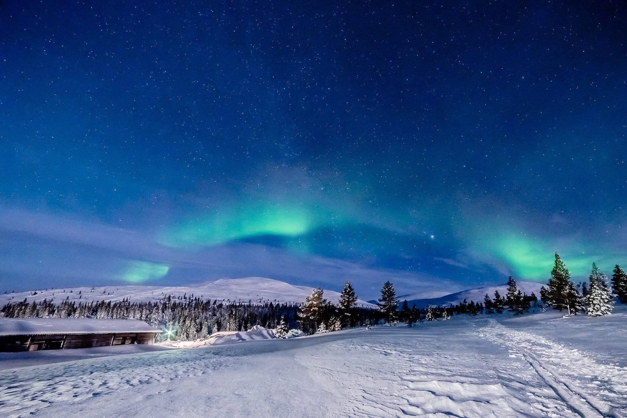 Aurora borealis, gij schoon ding