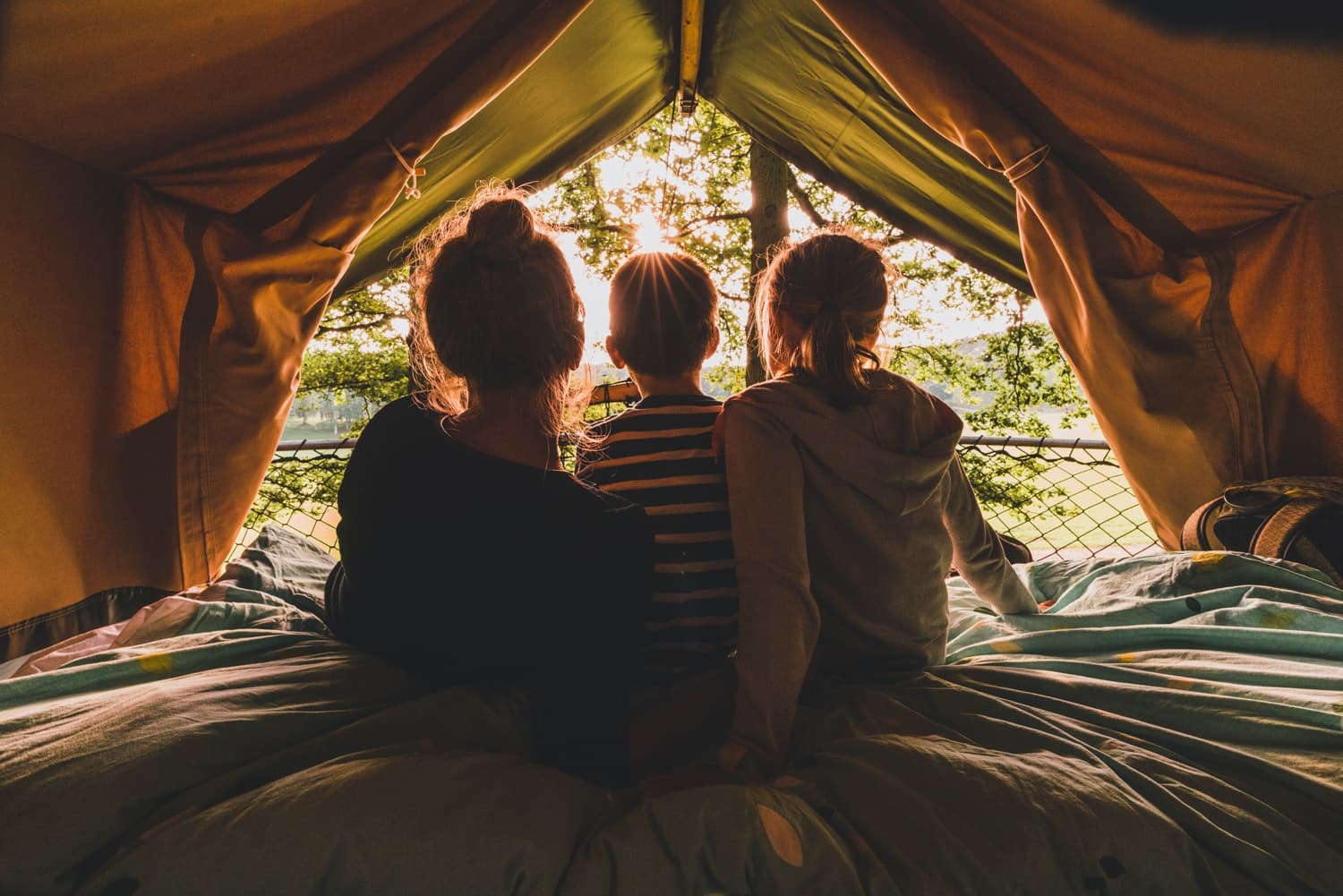 met kinderen kamperen in belgie